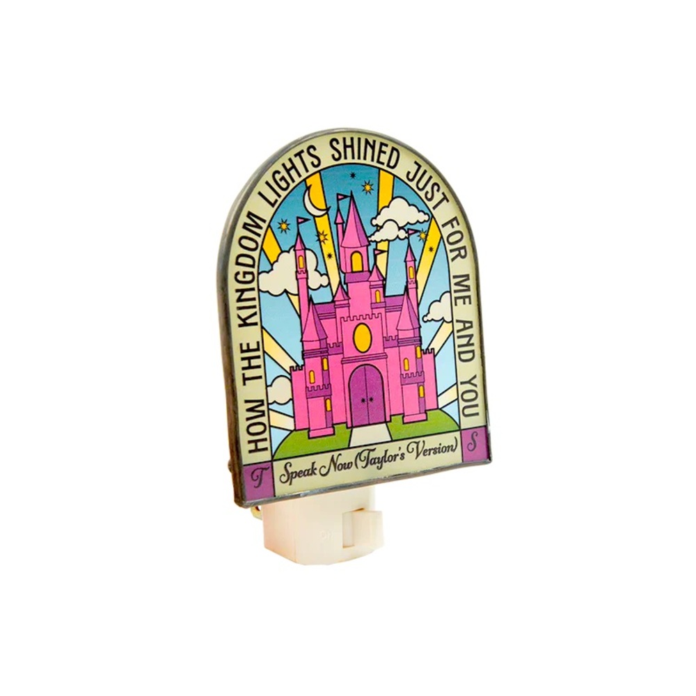 Taylor Swift Stained Glass Night Light Official Merch New In Box